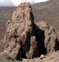 La Catedral (east face)